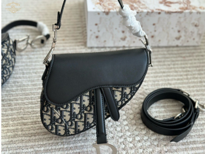 DIOR MINI SADDLE BAG WITH STRAP