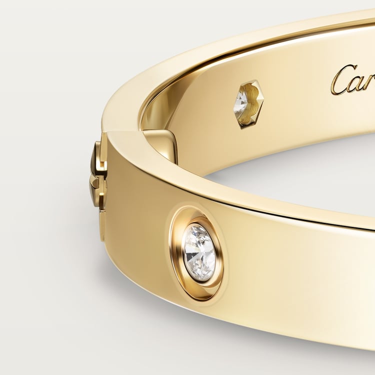 CARTIER LOVE PULSERA DORADA CON DIAMANTES 