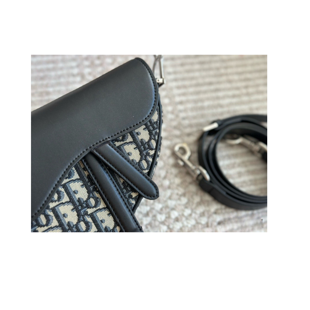 DIOR MINI SADDLE BAG WITH STRAP