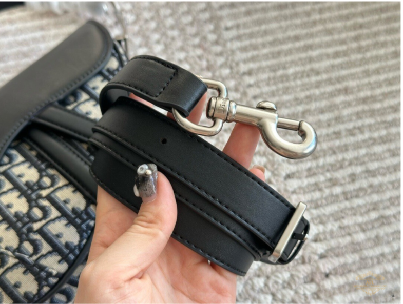 DIOR MINI SADDLE BAG WITH STRAP