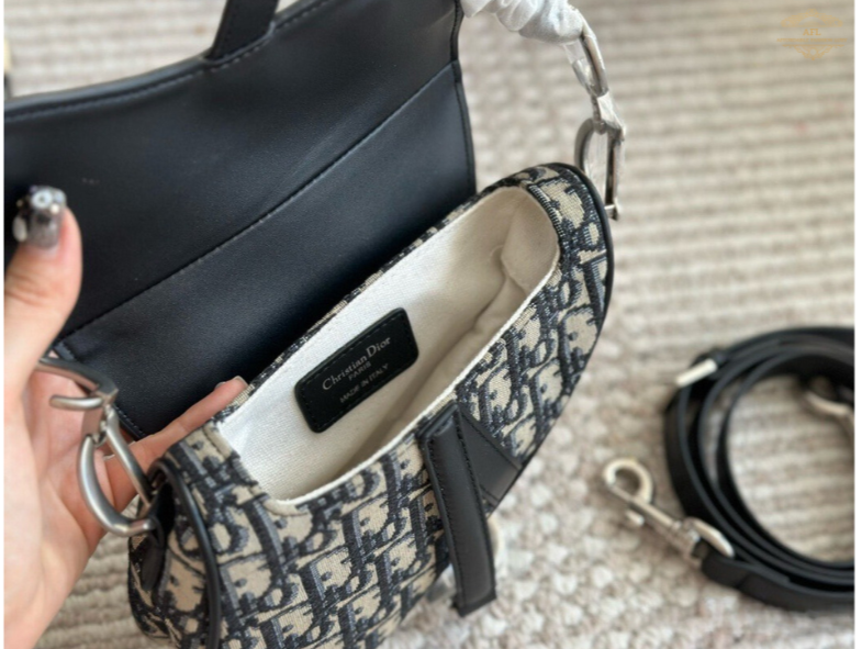 DIOR MINI SADDLE BAG WITH STRAP