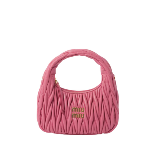 MIU MIU MINI HOBO BAG PINK