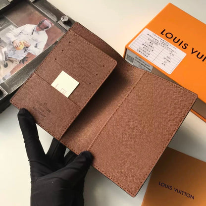 LV MONOGRAM PASSPORT COVER