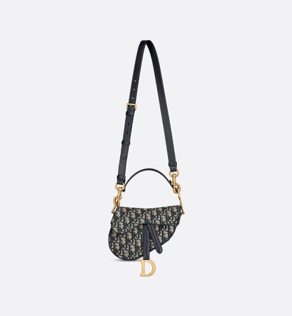 DIOR MINI SADDLE BAG WITH STRAP